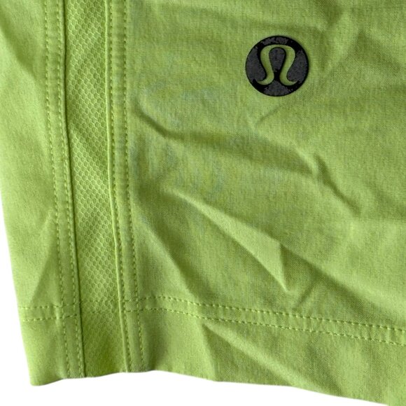 Lululemon Neon Fluorescent Highlighter Yellow Green Men's Large.  Athletic Runni - Picture 3 of 12